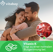 Vitamin K2 100 µg - 120 Vegane Tabletten