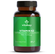 Vitamin K2 MK-7 200 µg - Vegane Tabletten