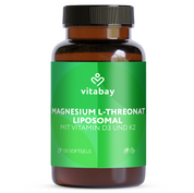 Liposomales Magnesium L-Threonat 2000 mg - 120 vegane Softgels