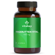 Hagebutten Vital 450mg mit Curcuma Extrakt - 60 Kapseln