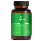 Vitamin D3 Depot 10.000 I.E. - Vegane Tabletten