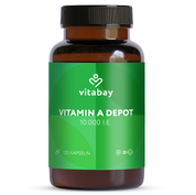 Vitamin A Depot 10.000 I.E. - Vegane Kapseln