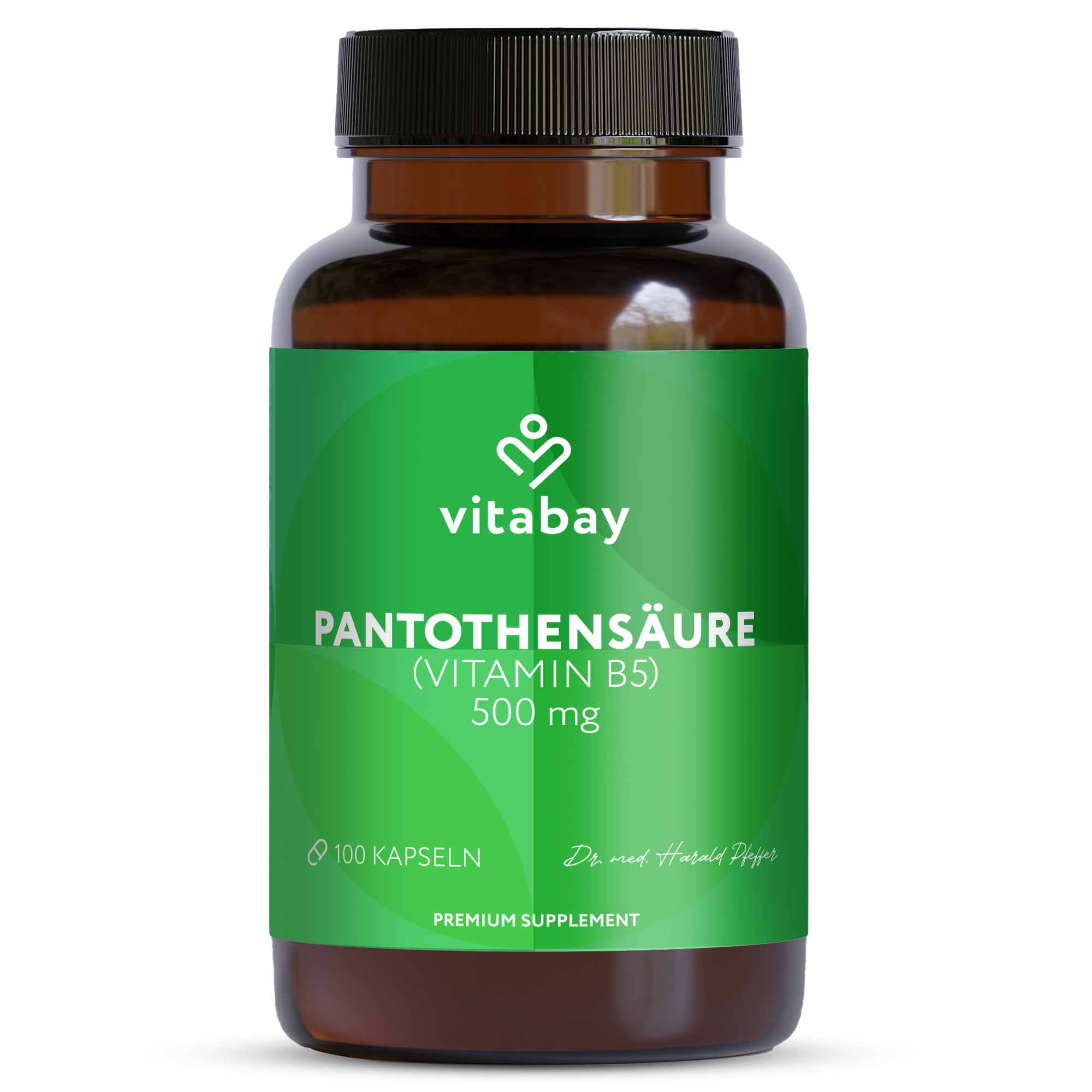 Pantothensäure (Vitamin B5) Magensaftresistent  - 500 mg