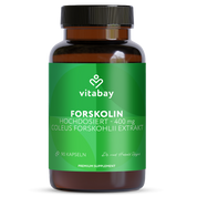 Forskolin 400 mg - 90 vegane Kapseln