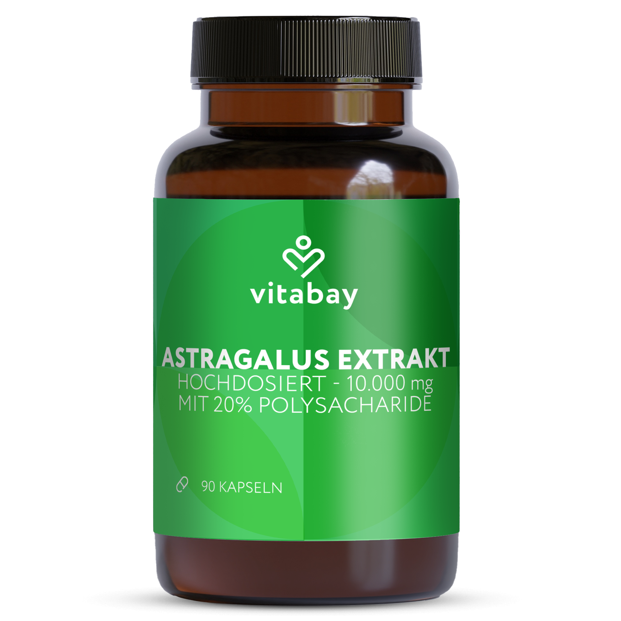 Astragalus Extrakt - 10.000 mg - 90 vegane Kapseln