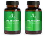 Soja-Isoflavon mit 10% Isoflavonen pro Kapsel - 90 vegane Kapseln