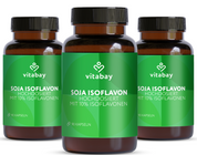 Soja-Isoflavon mit 10% Isoflavonen pro Kapsel - 90 vegane Kapseln